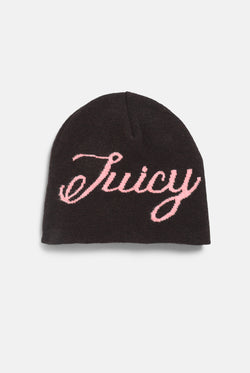 Displays the Java 'Juicy' branded Script Beanie