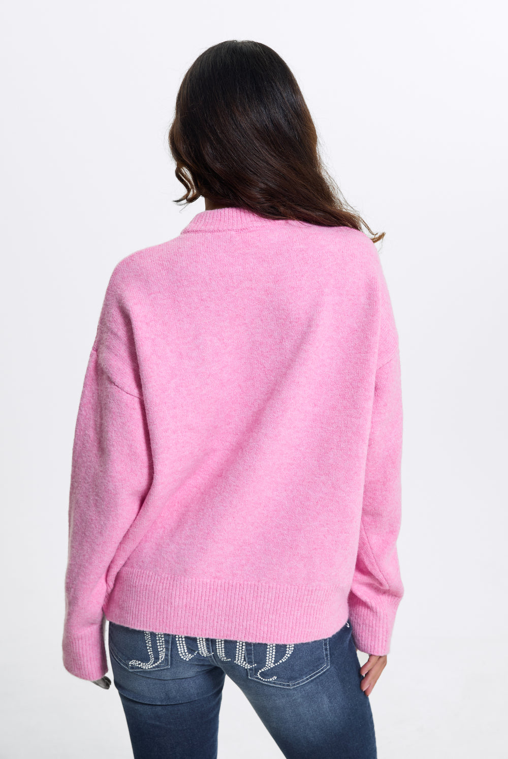 Begonia Pink Juicy Ski Knit Jumper