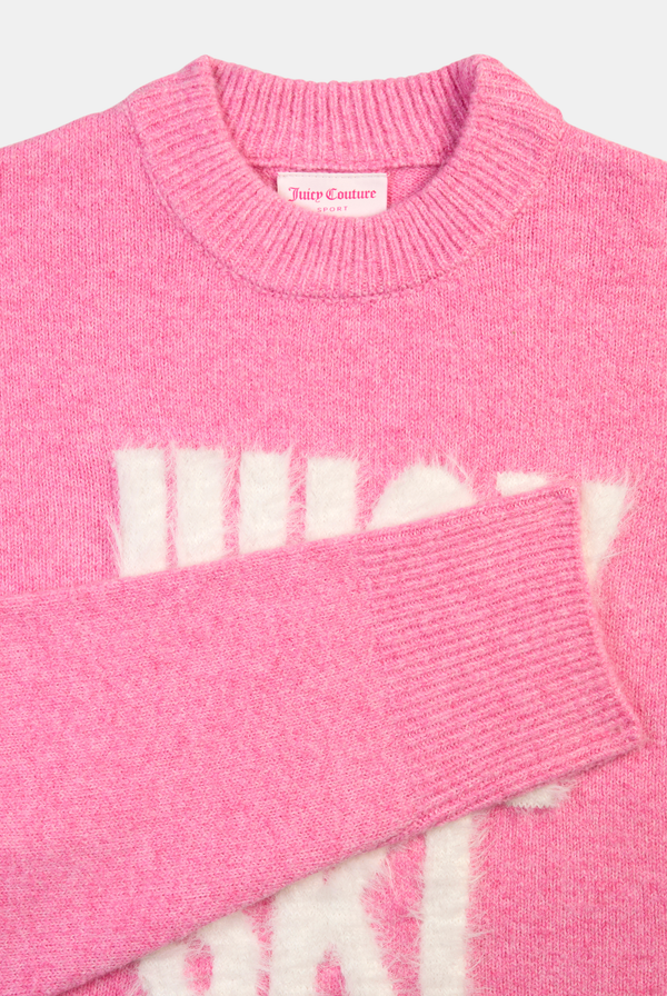 Begonia Pink Juicy Ski Knit Jumper