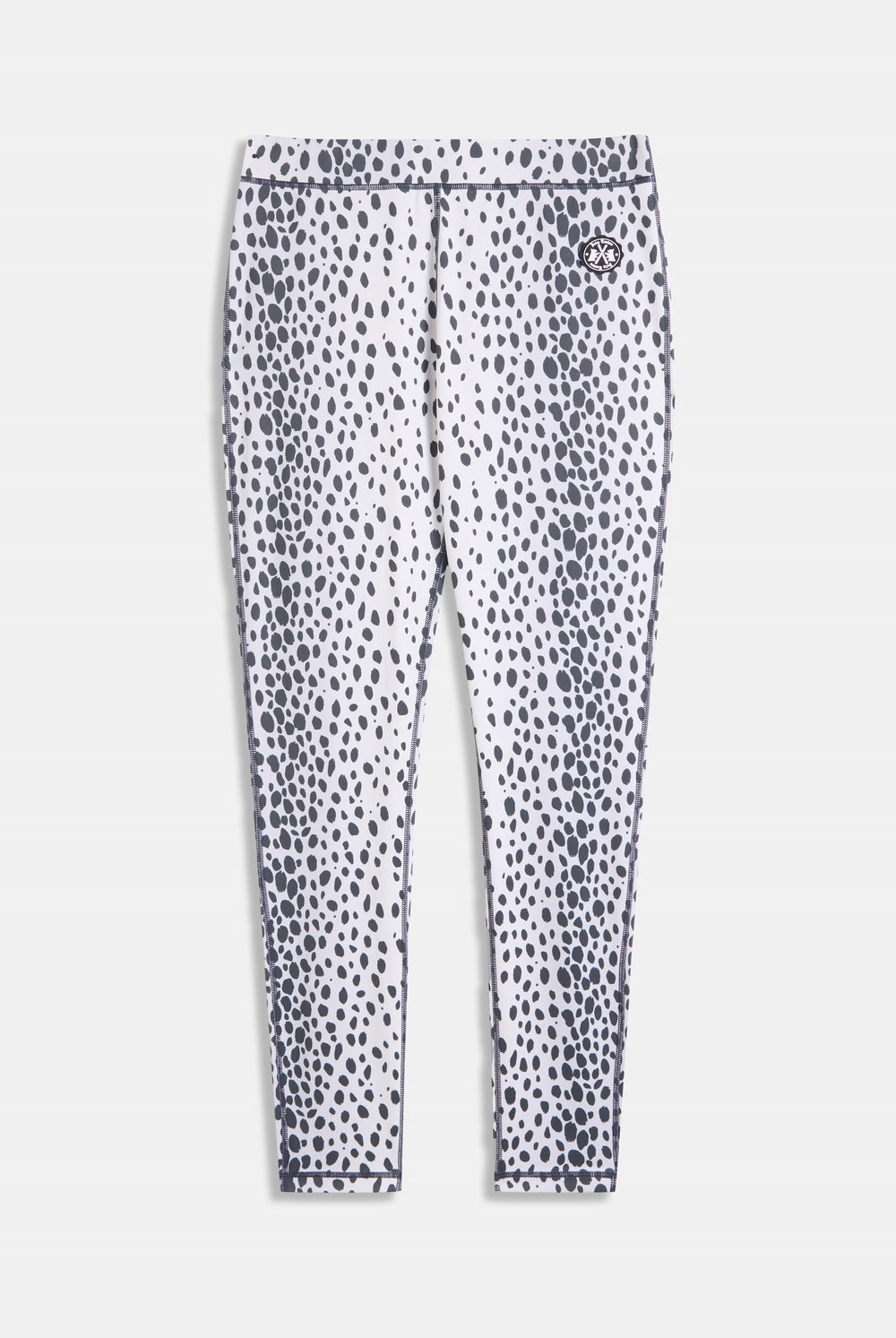 Displays the ski snow leopard 'juicy' branded leggings 