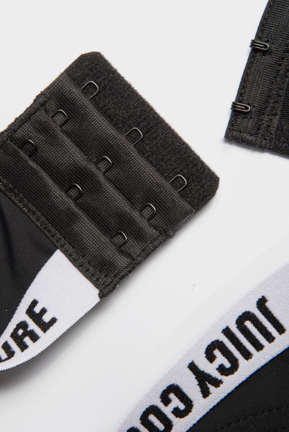 Black Branded Underwire Microfibre Bra