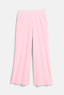 Displays the Cherry Blossom 'Juicy' branded Velour Bonded Tracksuit Bottom