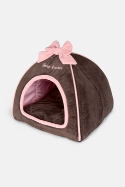Displays the Java 'Juicy' branded Velour Heritage Pet Bed