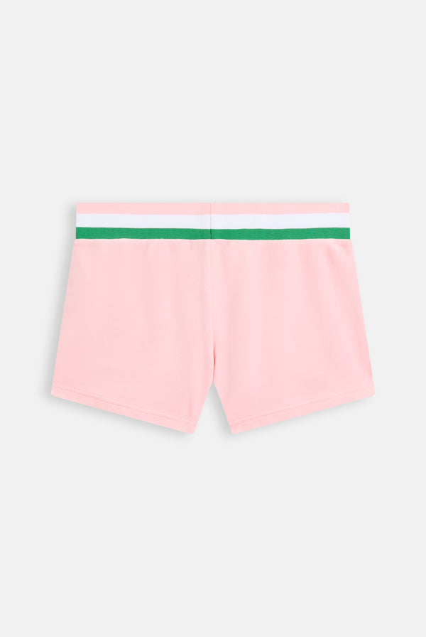 JUICY PINK RECYCLED CLASSIC VELOUR SHORT