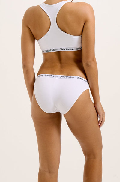 WHITE  COTTON LOUNGE KNICKER
