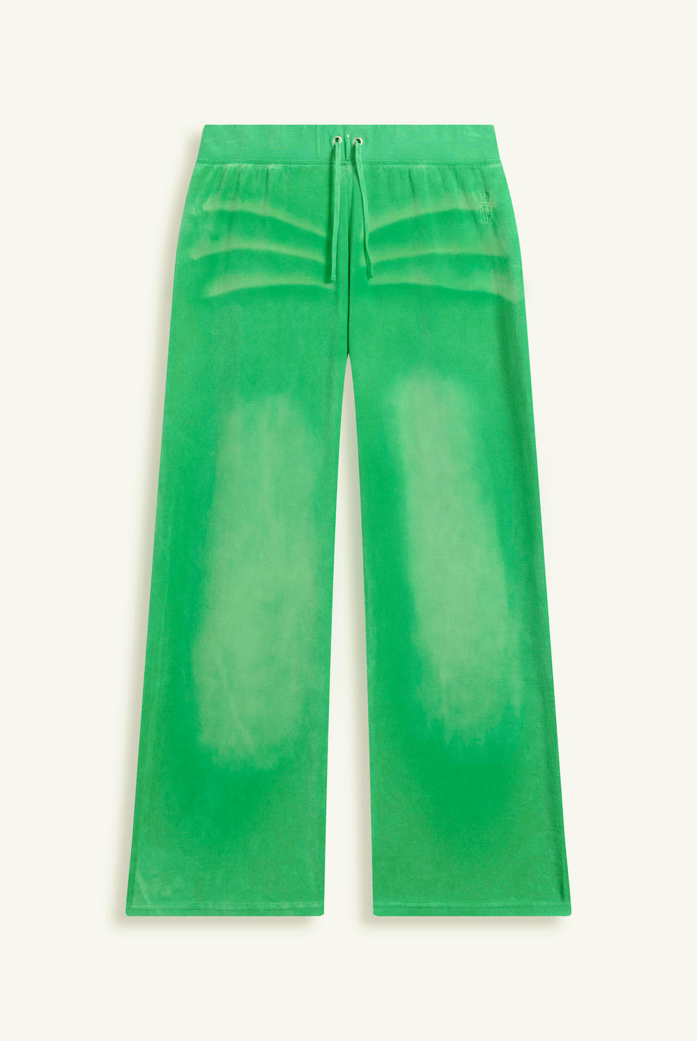 Displays the Jolly Green washed 'Juicy' branded OG straight track pant 