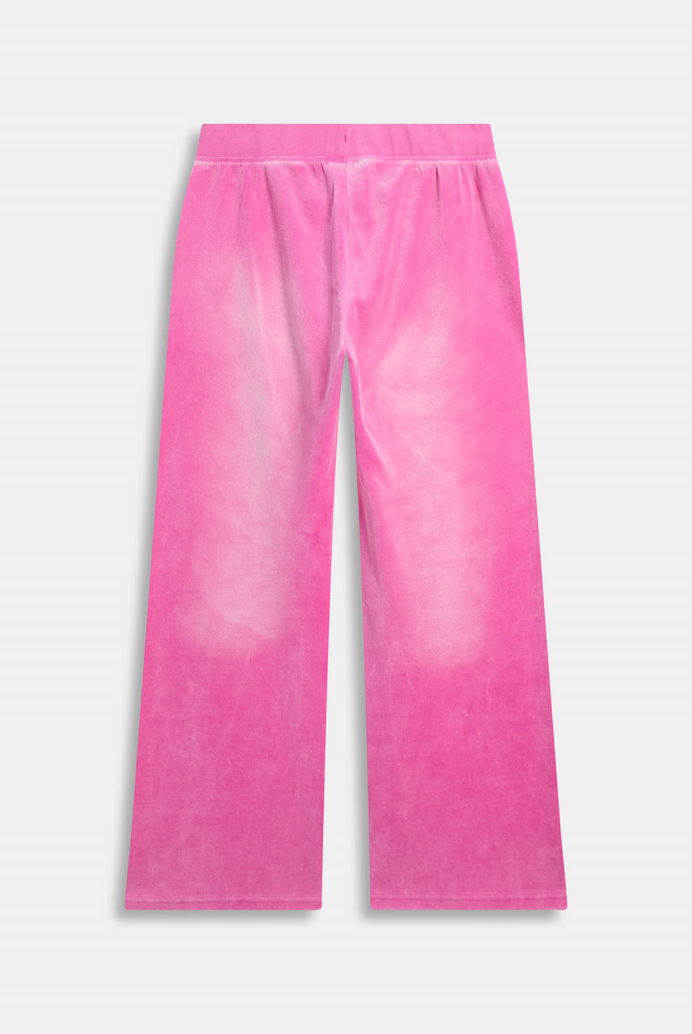 Displays the Super Pink washed 'Juicy' branded OG straight track pant 