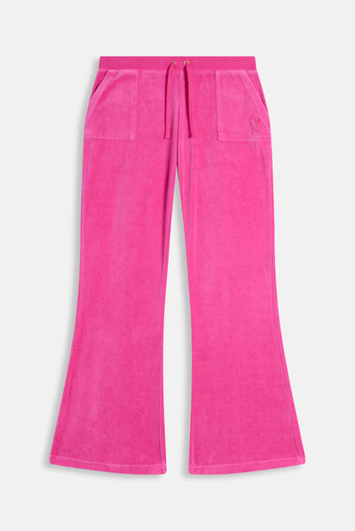 Nostalgia Pink Washed Caisa Ultra Low Rise Pant